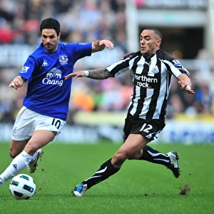 Premier League Poster Print Collection: 05 March 2011 Newcastle United v Everton