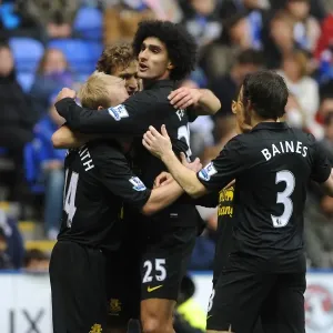 Naismith and Fellaini's Unforgettable Goal Celebration: Everton at Reading (17-11-2012, Barclays Premier League) Naismith and Fellaini's Unforgettable Goal Celebration: Everton at Reading (17-11-2012, Barclays Premier League)