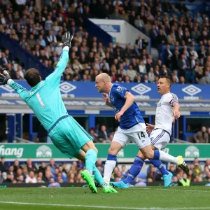 Naismith Strikes First Print - Everton vs Chelsea at Goodison Park Naismith Strikes First Print - Everton vs Chelsea at Goodison Park
