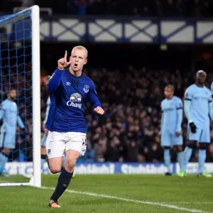 Naismith's Dramatic Equalizer Print - Everton vs Manchester City Naismith's Dramatic Equalizer Print - Everton vs Manchester City