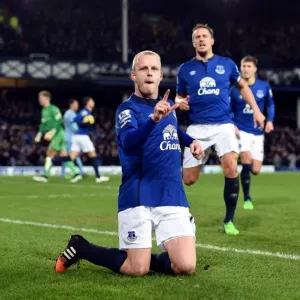 Naismith's Equalizer Print: Everton vs Manchester City Naismith's Equalizer Print: Everton vs Manchester City