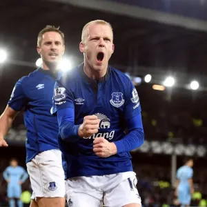 Naismith's Equalizer Print - Everton vs Manchester City Naismith's Equalizer Print - Everton vs Manchester City