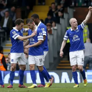 Naismith's Hat-Trick Print: Everton vs Fulham 2014 Naismith's Hat-Trick Print: Everton vs Fulham 2014