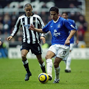 Newcastle 1 Everton 1 28-11-04