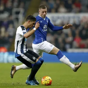 Newcastle United v Everton Barclays Premier League Print
