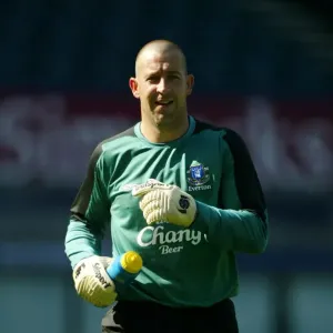 Nigel Martyn in Action for Everton Against Real Sociedad, 2004 - Pre-Season Friendly at Goodison Park Nigel Martyn in Action for Everton Against Real Sociedad, 2004 - Pre-Season Friendly at Goodison Park