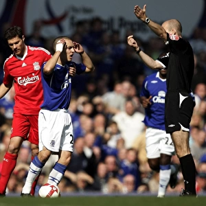 Osman vs Riley: Everton-Liverpool Rivalry Clash at Goodison Park, Barclays Premier League, September 27, 2008