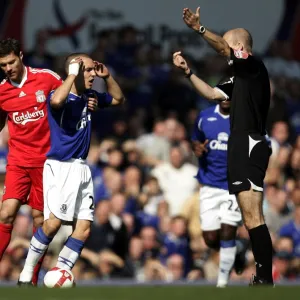 Osman vs Riley: Everton-Liverpool Rivalry Clash at Goodison Park, Barclays Premier League, September 27, 2008