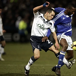 Osman's FA Cup Glory: Everton's Triumph over Macclesfield Town (03/01/09) - Leon Osman vs. Nathaniel Brown