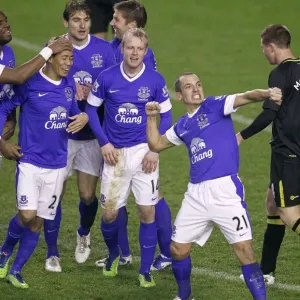 Osman's Strike: Everton's Triumph Over Wigan Athletic in Premier League (26-12-2012) Osman's Strike: Everton's Triumph Over Wigan Athletic in Premier League (26-12-2012)
