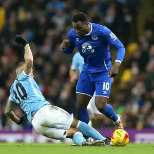 Otamendi vs. Lukaku: A Battle to Reach the Capital One Cup Final at Etihad Stadium Otamendi vs. Lukaku: A Battle to Reach the Capital One Cup Final at Etihad Stadium
