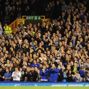 Passionate Everton Fans Pack Goodison Park for Everton vs Huddersfield Town in Carling Cup Second Round (August 2010) Passionate Everton Fans Pack Goodison Park for Everton vs Huddersfield Town in Carling Cup Second Round (August 2010)