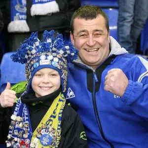The Passionate Roar: Everton FC's Goodison Park Echoes with Pride during Premier League Clash vs Blackpool The Passionate Roar: Everton FC's Goodison Park Echoes with Pride during Premier League Clash vs Blackpool