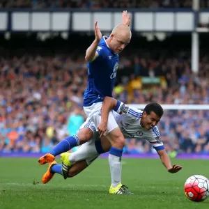 Pedro vs Naismith Print - Everton v Chelsea at Goodison Park Pedro vs Naismith Print - Everton v Chelsea at Goodison Park