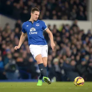 Everton FC Print: Phil Jagielka in Action Everton FC Print: Phil Jagielka in Action