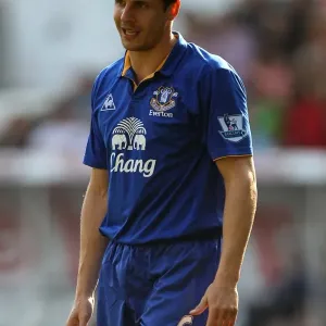 Phil Jagielka in Action: Everton vs Swansea City, Barclays Premier League (24 March 2012) Phil Jagielka in Action: Everton vs Swansea City, Barclays Premier League (24 March 2012)
