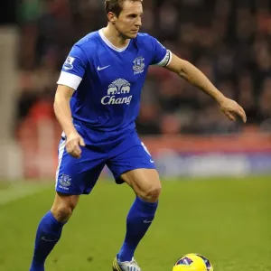 Phil Jagielka Faces Off: Everton vs. Stoke City Draw at Britannia Stadium (15-12-2012) Phil Jagielka Faces Off: Everton vs. Stoke City Draw at Britannia Stadium (15-12-2012)