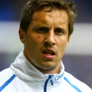 Phil Jagielka at Goodison Park: Everton's Defensive Hero in the Thrilling Everton vs Manchester City Clash (07 May 2011, Barclays Premier League) Phil Jagielka at Goodison Park: Everton's Defensive Hero in the Thrilling Everton vs Manchester City Clash (07 May 2011, Barclays Premier League)