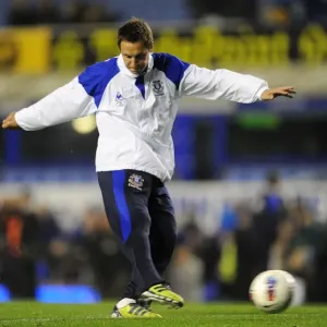 Phil Jagielka at Goodison Park: Everton vs. Arsenal, Premier League (21 March 2012) Phil Jagielka at Goodison Park: Everton vs. Arsenal, Premier League (21 March 2012)