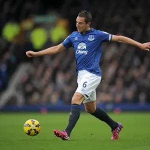 Phil Jagielka at Goodison Park: Everton vs Leicester City - Barclays Premier League Phil Jagielka at Goodison Park: Everton vs Leicester City - Barclays Premier League
