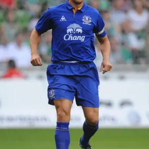 Phil Jagielka Leads Everton at Weserstadion: Pre-Season Friendly Against Werder Bremen (02.08.2011) Phil Jagielka Leads Everton at Weserstadion: Pre-Season Friendly Against Werder Bremen (02.08.2011)