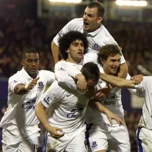 Phil Jagielka Scores Everton's Second Goal in FA Cup Showdown against Oldham Athletic (16-02-2013) Phil Jagielka Scores Everton's Second Goal in FA Cup Showdown against Oldham Athletic (16-02-2013)