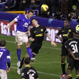 Phil Jagielka's Header: Everton's Second Goal vs. Wigan Athletic (December 26, 2012) Phil Jagielka's Header: Everton's Second Goal vs. Wigan Athletic (December 26, 2012)