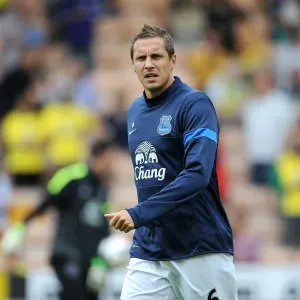 Phil Jagielka Heroic Defensive Stand Print Phil Jagielka Heroic Defensive Stand Print
