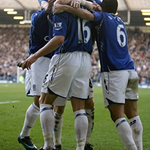 Phil Jagielka's Historic First Goal for Everton: Everton vs. Reading, Barclays Premier League, Goodison Park, 2008