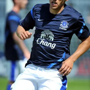Phil Neville in Action Print - Everton FC Pre-Season Friendly