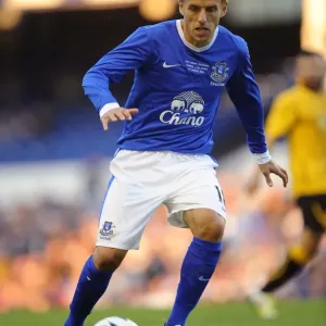 Phil Neville in Action: Everton vs AEK Athens Pre-Season Friendly at Goodison Park Phil Neville in Action: Everton vs AEK Athens Pre-Season Friendly at Goodison Park