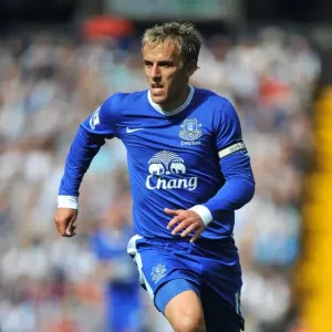 Phil Neville: Everton's Leader in a 2-0 Victory over West Bromwich Albion (September 1, 2012) Phil Neville: Everton's Leader in a 2-0 Victory over West Bromwich Albion (September 1, 2012)
