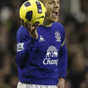 Phil Neville at Goodison Park: Everton vs. West Ham United - Barclays Premier League (22 January 2011) Phil Neville at Goodison Park: Everton vs. West Ham United - Barclays Premier League (22 January 2011)