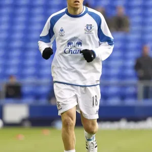 Phil Neville at Goodison Park: Everton vs Fulham, Barclays Premier League (19 March 2011) Phil Neville at Goodison Park: Everton vs Fulham, Barclays Premier League (19 March 2011)