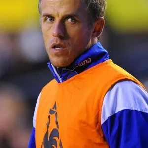 Phil Neville Leads Everton at Goodison Park Against Stoke City in Barclays Premier League (4 December 2011) Phil Neville Leads Everton at Goodison Park Against Stoke City in Barclays Premier League (4 December 2011)