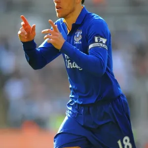 Phil Neville Leads Everton at Swansea City's Liberty Stadium in Barclays Premier League (24 March 2012) Phil Neville Leads Everton at Swansea City's Liberty Stadium in Barclays Premier League (24 March 2012)