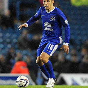 Phil Neville Rallies Everton in Capital One Cup Battle at Elland Road: Leeds United vs. Everton (September 25, 2012)