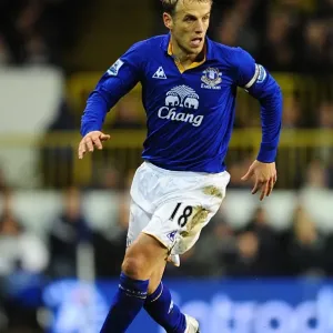 Phil Neville vs. Tottenham Hotspur: Everton's Fierce Face-Off in Premier League Clash (11 January 2012) Phil Neville vs. Tottenham Hotspur: Everton's Fierce Face-Off in Premier League Clash (11 January 2012)
