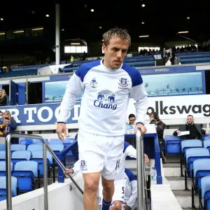 Phil Neville's Emotional Final Home Game Warm-Up: Everton vs. Newcastle United (13 May 2012, Goodison Park)