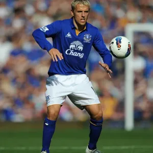 Phil Neville's Emotional Return: Everton vs Liverpool (1 October 2011, Goodison Park) - Barclays Premier League Clash Phil Neville's Emotional Return: Everton vs Liverpool (1 October 2011, Goodison Park) - Barclays Premier League Clash