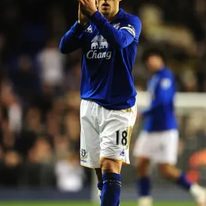 Phil Neville's Emotional Tribute: Everton Fans Unwavering Support Celebrated at White Hart Lane (11 January 2012) Phil Neville's Emotional Tribute: Everton Fans Unwavering Support Celebrated at White Hart Lane (11 January 2012)