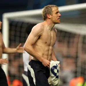 Phil Neville's Euphoric Victory: Everton's Historic FA Cup Upset at Stamford Bridge (19 February 2011)