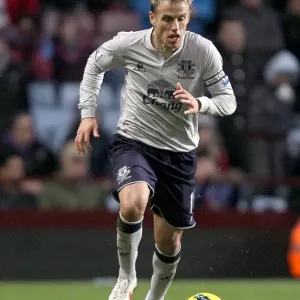 Phil Neville's Intense Battle: Everton vs. Aston Villa (Premier League, 14 January 2012) Phil Neville's Intense Battle: Everton vs. Aston Villa (Premier League, 14 January 2012)