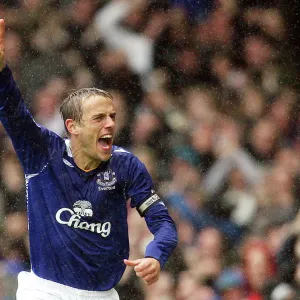 Season 07-08 Collection: Everton v Aston Villa