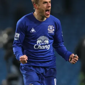 Phil Neville's Triumph: Everton's Historic Win Over Manchester City in the Barclays Premier League (20 December 2010) Phil Neville's Triumph: Everton's Historic Win Over Manchester City in the Barclays Premier League (20 December 2010)