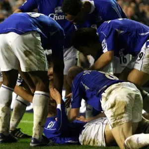 Phil Neville's Triumph: Everton's Third Goal Against Newcastle United Phil Neville's Triumph: Everton's Third Goal Against Newcastle United
