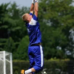 during practice in Philadelphia, PA, on July 18, 2011