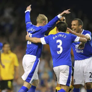 Pre-Season Friendlies Framed Print Collection: Pre Season Friendly - Everton v AEK Athens - Goodison Park