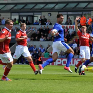 Pre-Season Friendlies Photographic Print Collection: Pre Season Friendly - Morecambe v Everton - Globe Arena