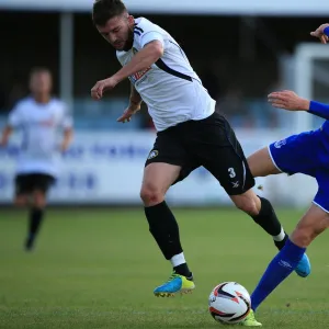 Pre-Season Friendly Poster Print Collection: Pre Season Friendly - Rhyl v Everton U21's - Belle Vue